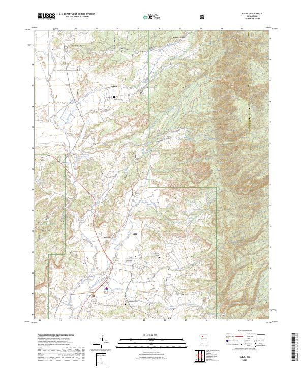 Cuba topographic map thumbnail