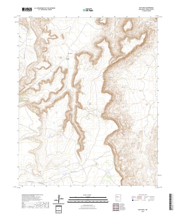East Mesa topographic map thumbnail
