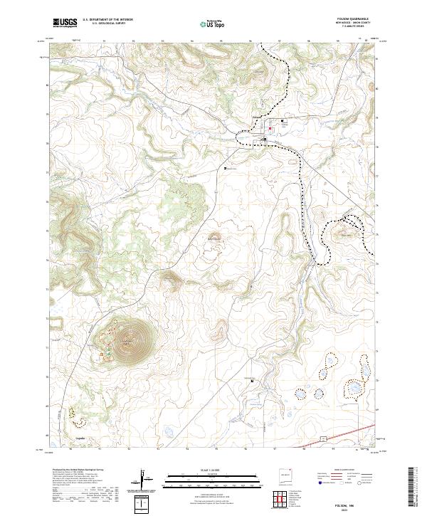 Folsom topographic map thumbnail