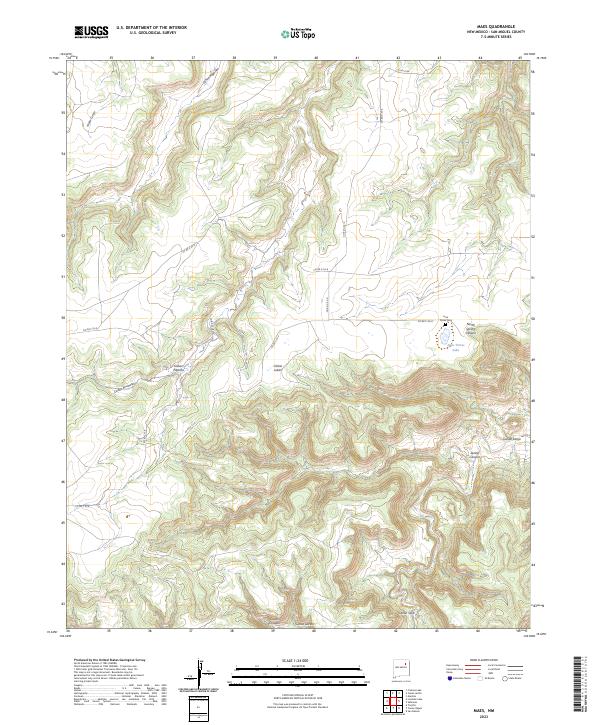 Maes 2023 topographic map thumbnail
