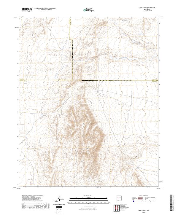 Mesa Sarca 2023 topographic map thumbnail