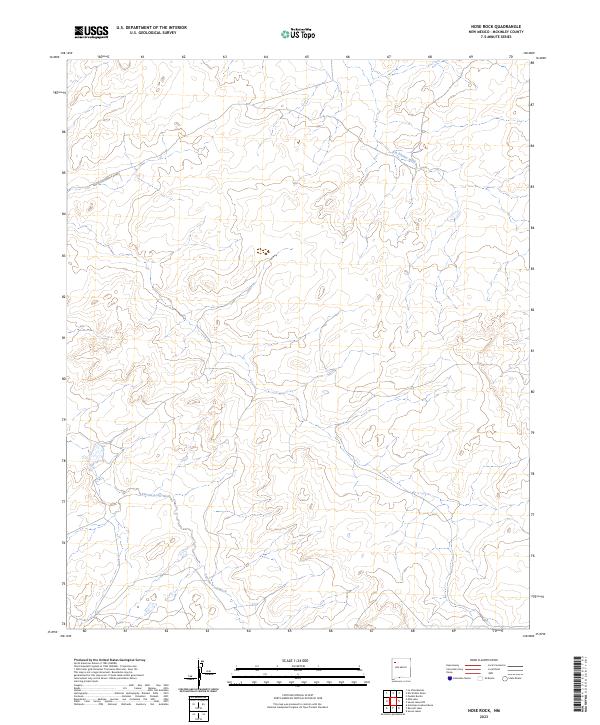 Nose Rock topographic map thumbnail