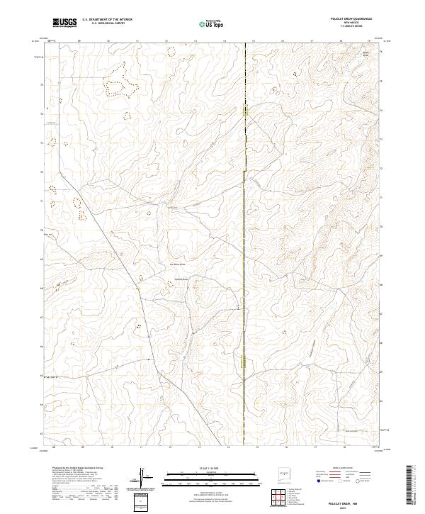Polecat Draw 2023 topographic map thumbnail