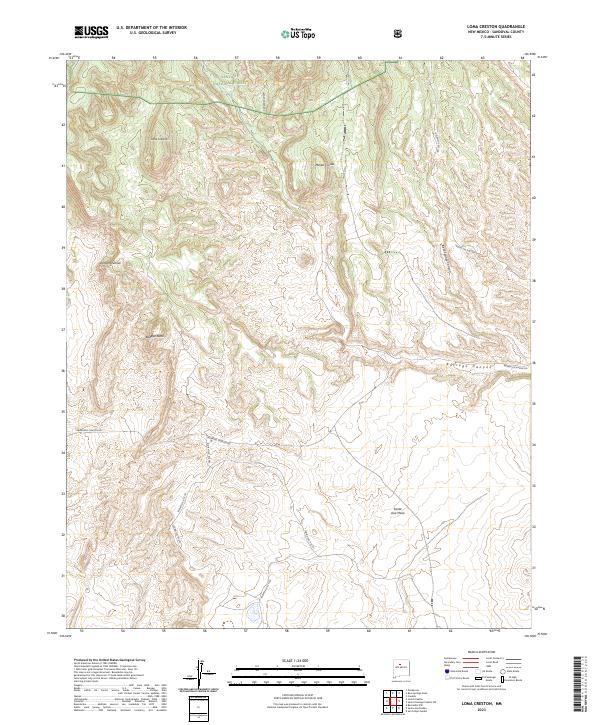 Loma Creston topographic map thumbnail