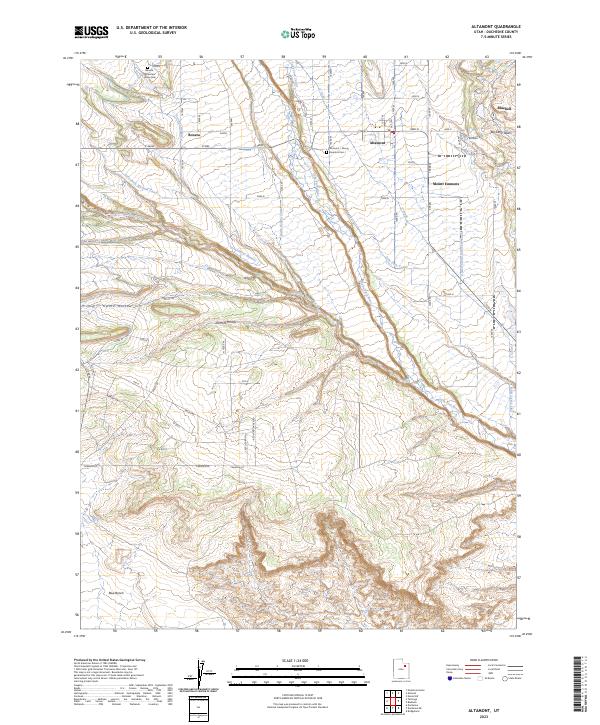 Altamont topographic map thumbnail