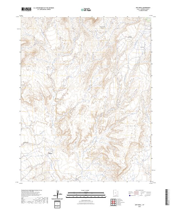 Ant Knoll topographic map thumbnail