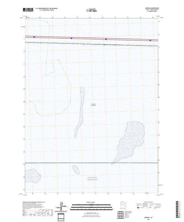 Arinosa topographic map thumbnail