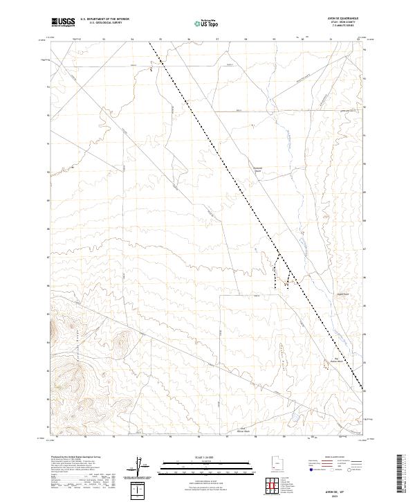Avon SE topographic map thumbnail
