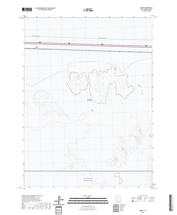 Barro topographic map thumbnail