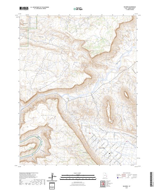 Big Bend topographic map thumbnail