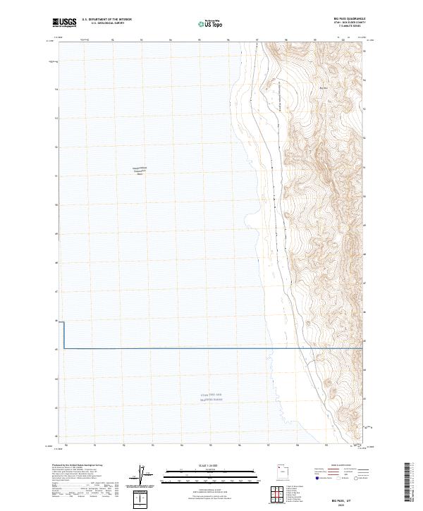 Big Pass topographic map thumbnail