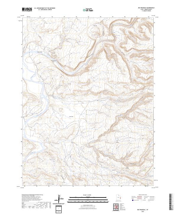Big Triangle topographic map thumbnail
