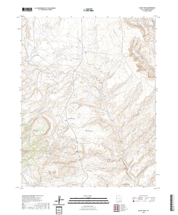 Black Table topographic map thumbnail