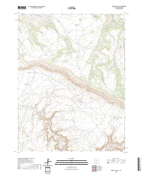 Bob Hill Knoll topographic map thumbnail