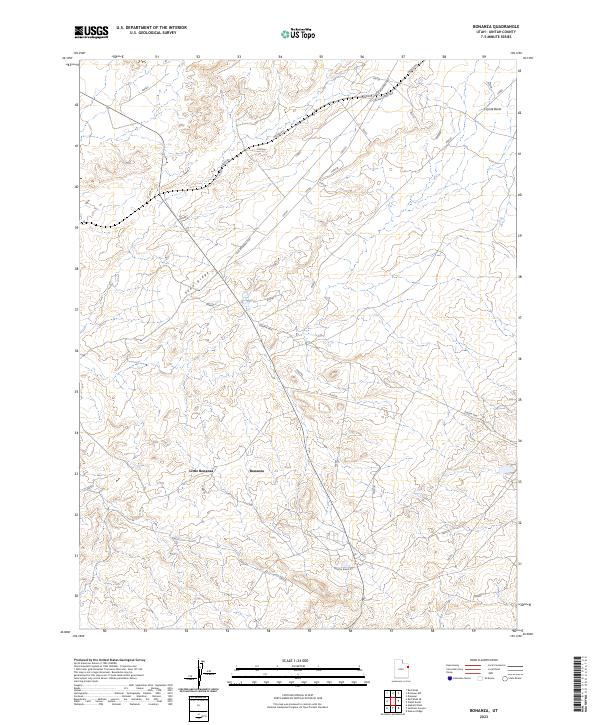 Bonanza topographic map thumbnail