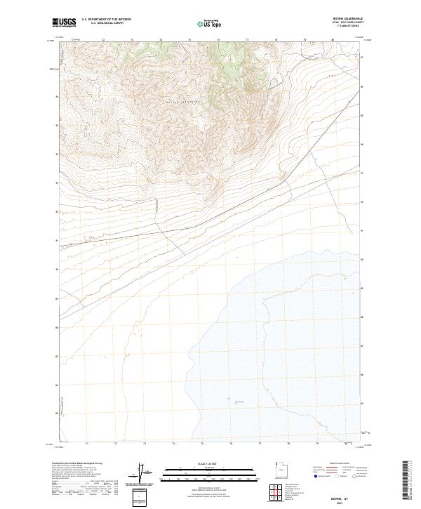 Bovine topographic map thumbnail