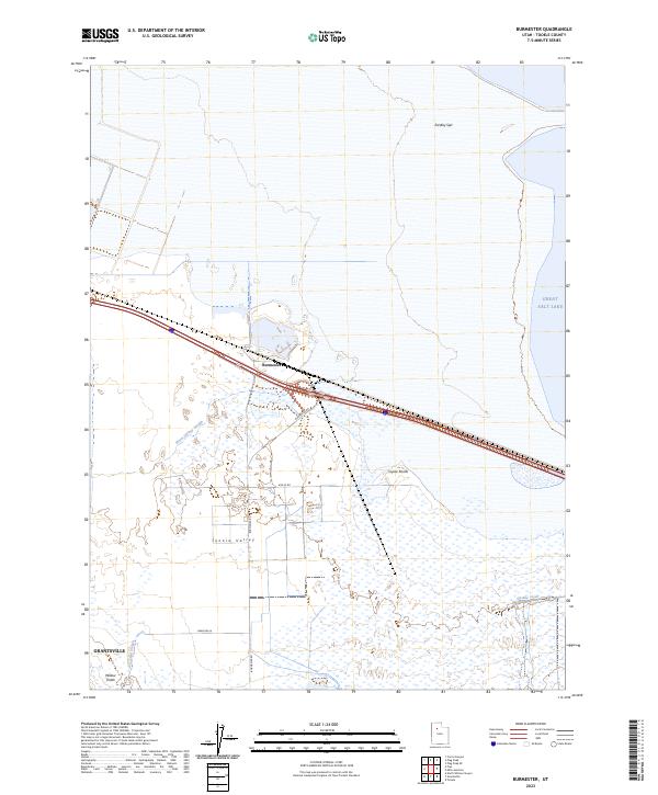 Burmester topographic map thumbnail