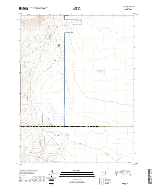 Callao topographic map thumbnail