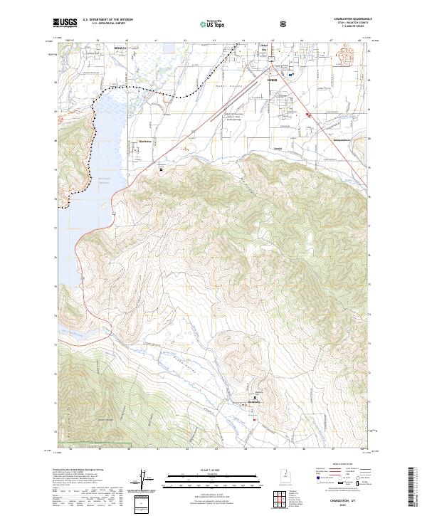 Charleston topographic map thumbnail