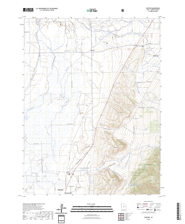 Chester topographic map thumbnail