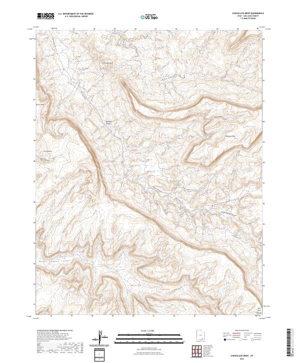 Chocolate Drop topographic map thumbnail