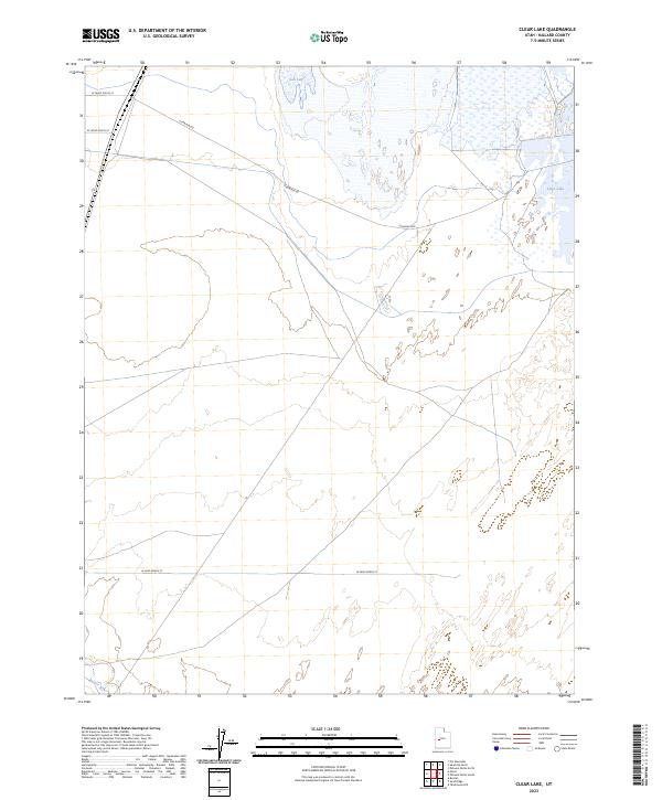 Clear Lake topographic map thumbnail