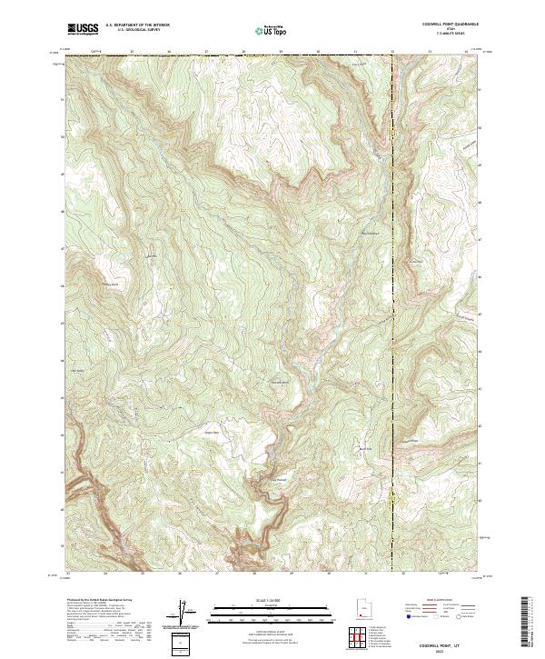 Cogswell Point topographic map thumbnail