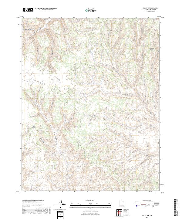 Collet Top topographic map thumbnail
