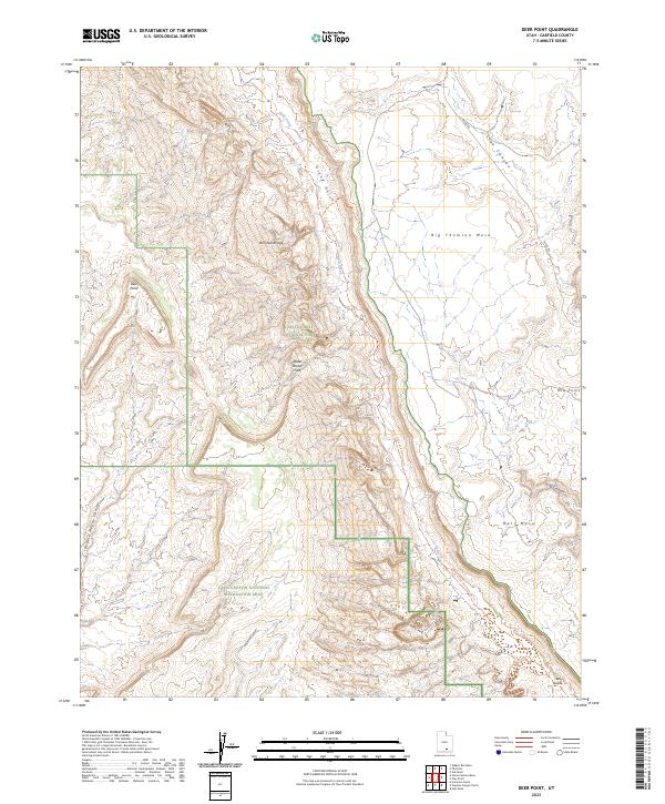 Deer Point topographic map thumbnail
