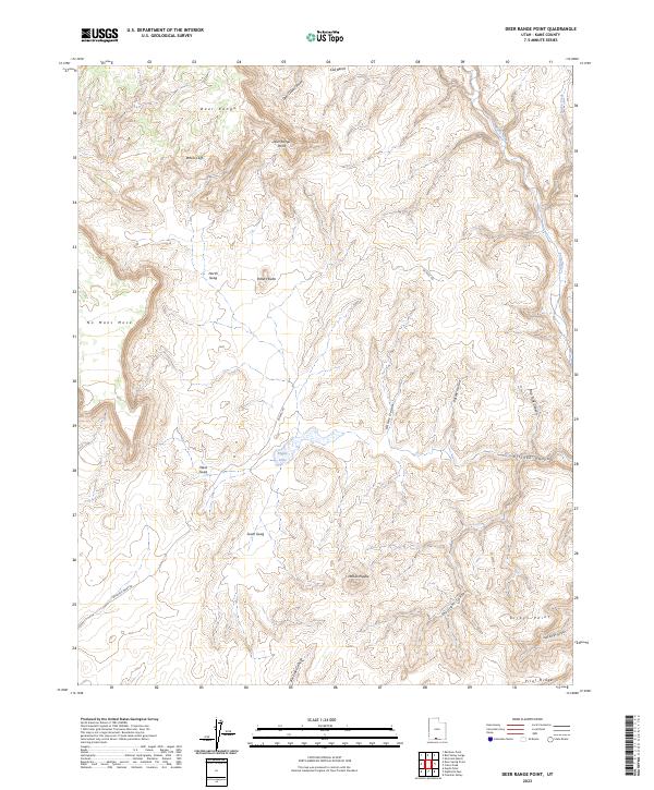 Deer Range Point topographic map thumbnail