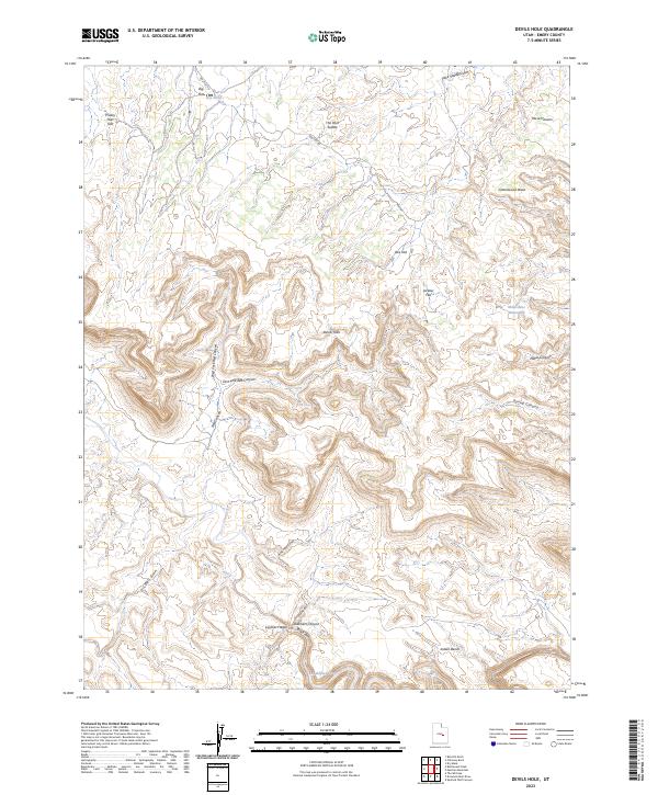 Devils Hole topographic map thumbnail