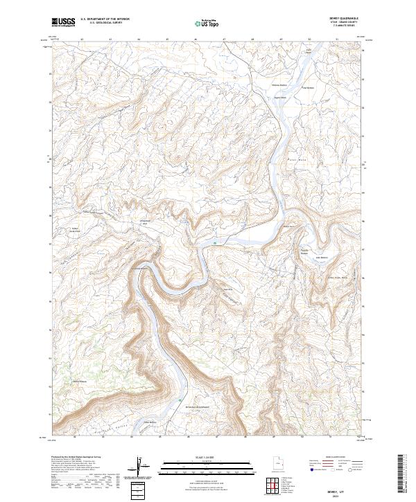Dewey topographic map thumbnail
