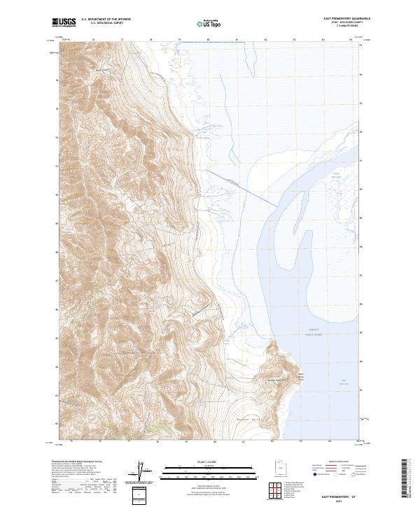 East Promontory topographic map thumbnail