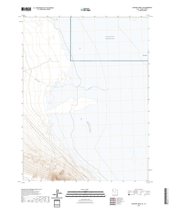 Elephant Knoll SE 2023 topographic map thumbnail