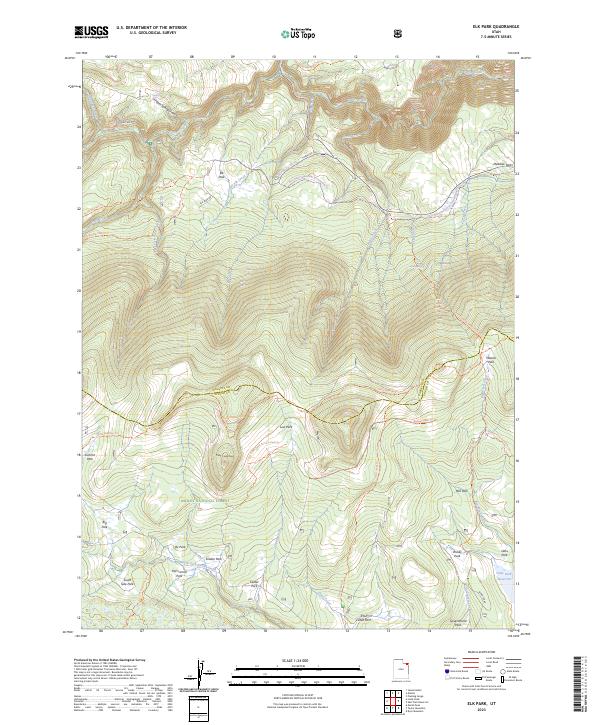 Elk Park 2023 topographic map thumbnail