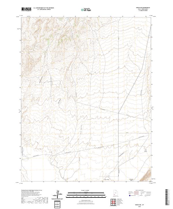 Enoch NE 2023 topographic map thumbnail