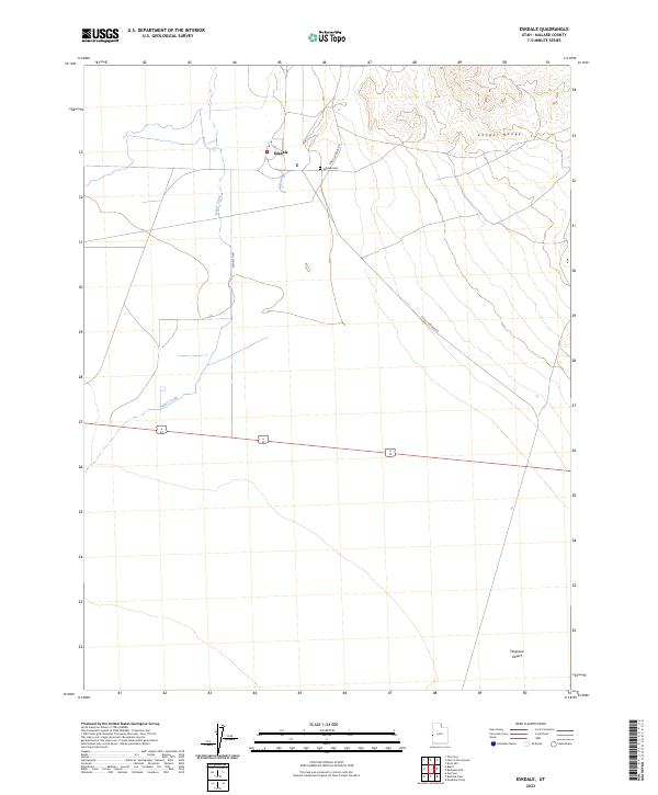 Eskdale 2023 topographic map thumbnail