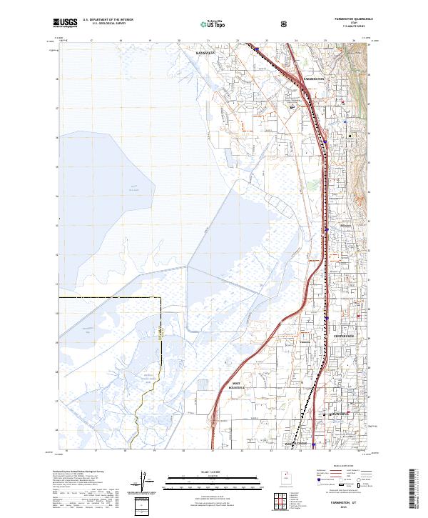 Farmington 2023 topographic map thumbnail