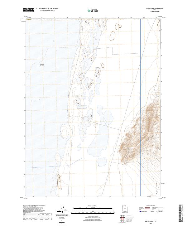 Finger Ridge 2023 topographic map thumbnail