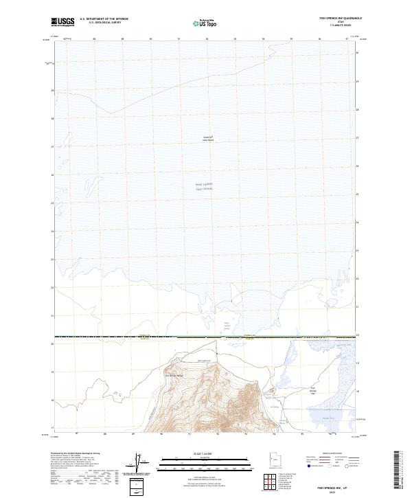 Fish Springs NW 2023 topographic map thumbnail