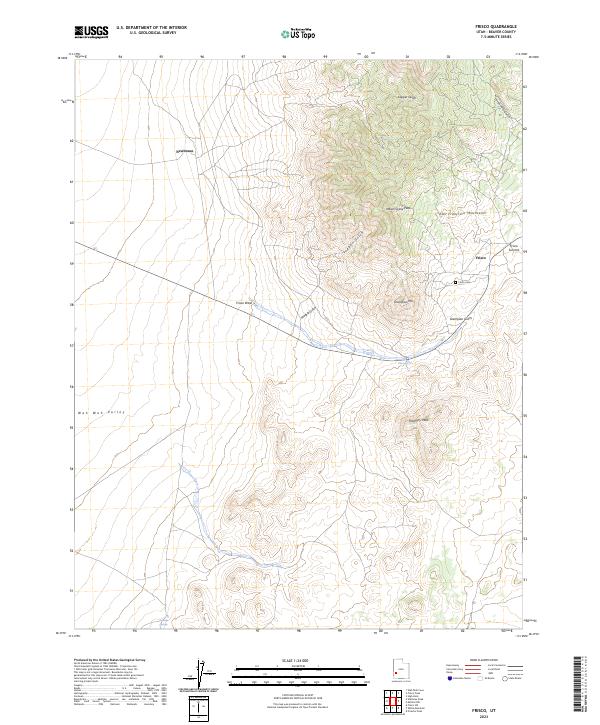 Frisco 2023 topographic map preview