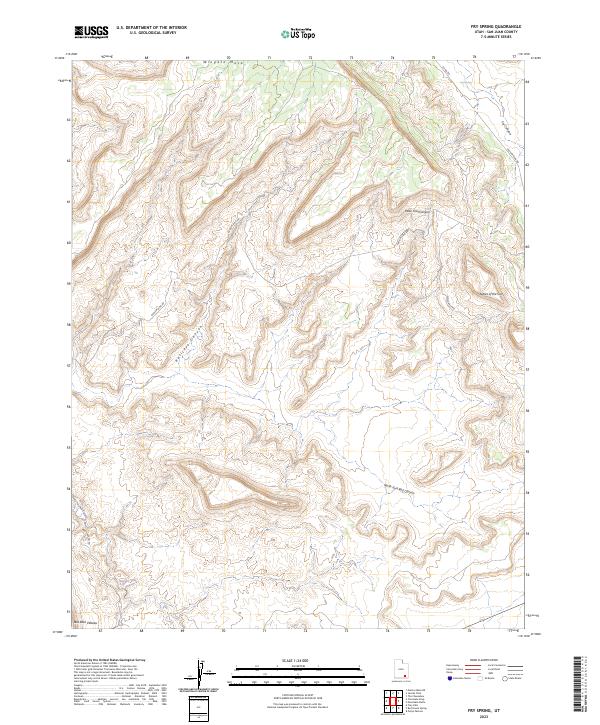 Fry Spring 2023 topographic map thumbnail