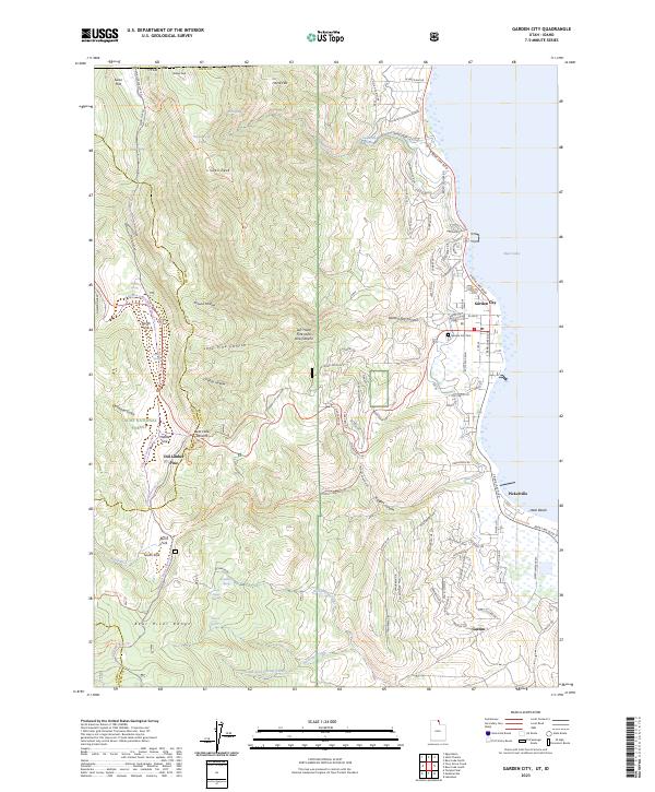 Garden City 2023 topographic map thumbnail