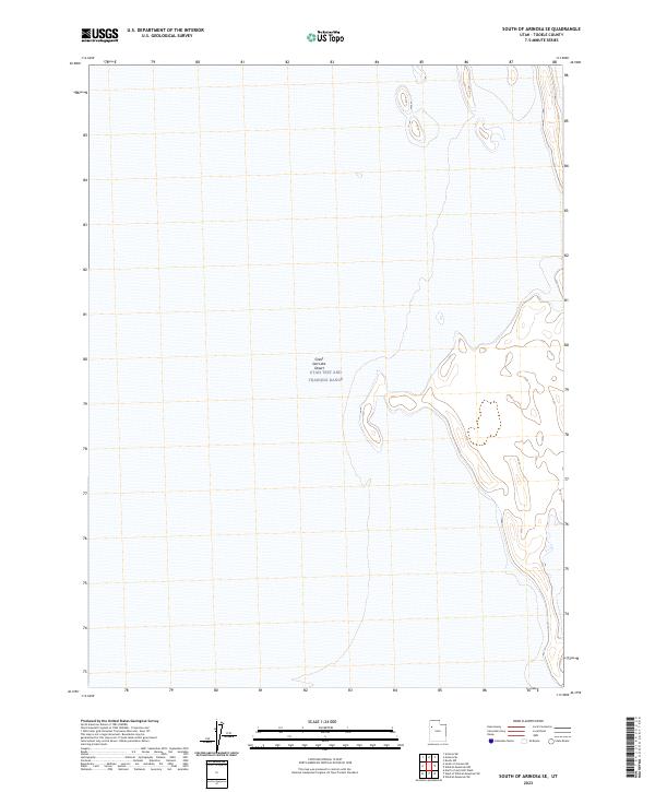 South of Arinosa SE topographic map thumbnail