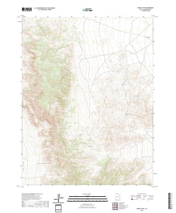 Grassy Cove 2023 topographic map thumbnail