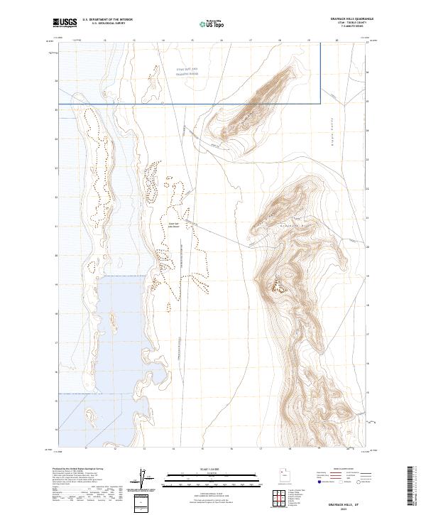 Grayback Hills 2023 topographic map thumbnail