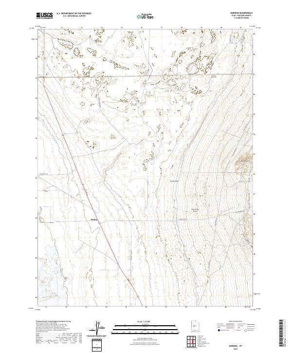 Harding 2023 topographic map thumbnail