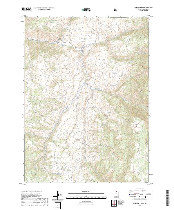 Hardware Ranch 2023 topographic map thumbnail