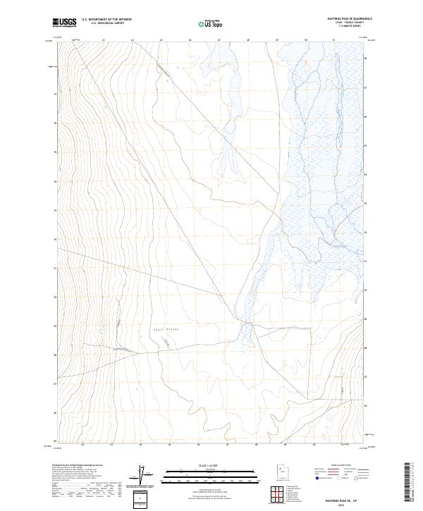 Hastings Pass SE 2023 topographic map thumbnail
