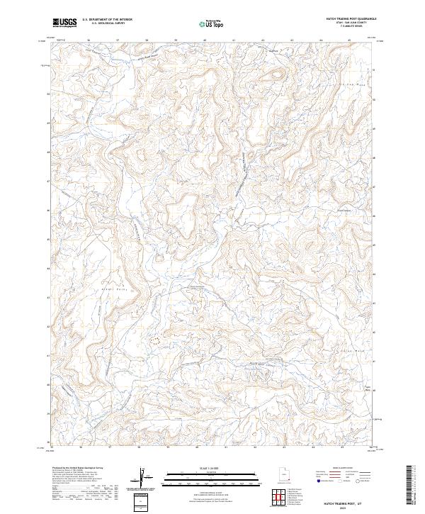 Hatch Trading Post 2023 topographic map thumbnail